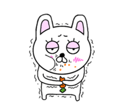 yowaki rabbit sticker #14648710