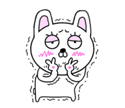 yowaki rabbit sticker #14648732