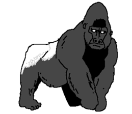 Ultimate power gorilla and Big 5 sticker #14648750