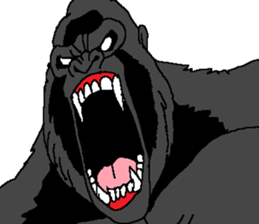 Ultimate power gorilla and Big 5 sticker #14648754