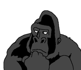 Ultimate power gorilla and Big 5 sticker #14648785