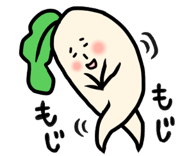 Day-to-day radish 2 sticker #14648971