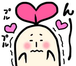 Day-to-day radish 2 sticker #14648974