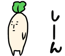 Day-to-day radish 2 sticker #14648976