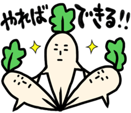 Day-to-day radish 2 sticker #14648979