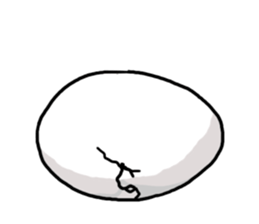 Conversation in chicken sticker sticker #14649132