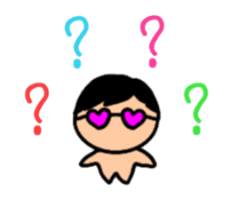 Nya-ko and her friends in Yamanote line sticker #14649245