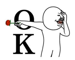 An annoying man It moves. part3 sticker #14650490