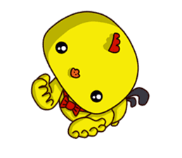 Small Baby chick 2 expression package sticker #14650590