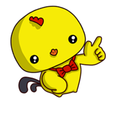 Small Baby chick 2 expression package sticker #14650597