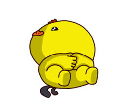 Small Baby chick 2 expression package sticker #14650605