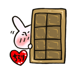 I like rabbit and you! sticker #14650617