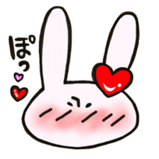 I like rabbit and you! sticker #14650623