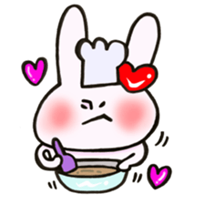 I like rabbit and you! sticker #14650628
