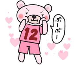 Soccer sticker for a girl sticker #14650832