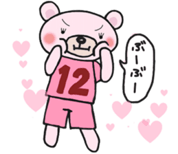 Soccer sticker for a girl sticker #14650832