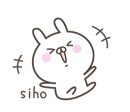 SIHO's basic pack,cute rabbit sticker #14650862