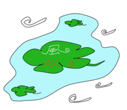 Five ciover sticker #14651783