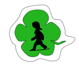 Five ciover sticker #14651787