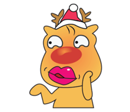 Reindeer in Love sticker #14652455