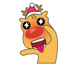 Reindeer in Love sticker #14652457