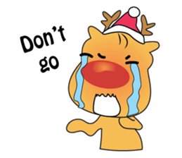 Reindeer in Love sticker #14652458