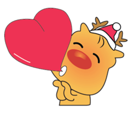 Reindeer in Love sticker #14652460