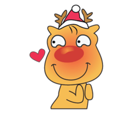 Reindeer in Love sticker #14652461