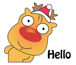 Reindeer in Love sticker #14652464