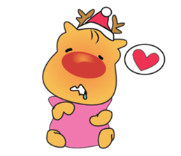 Reindeer in Love sticker #14652467