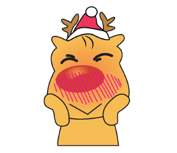 Reindeer in Love sticker #14652471