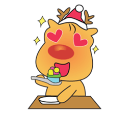 Reindeer in Love sticker #14652473