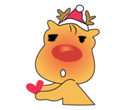 Reindeer in Love sticker #14652475