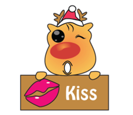 Reindeer in Love sticker #14652478