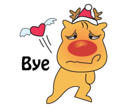 Reindeer in Love sticker #14652479