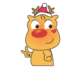 Reindeer in Love sticker #14652480