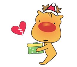 Reindeer in Love sticker #14652481