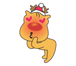 Reindeer in Love sticker #14652482