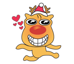 Reindeer in Love sticker #14652483