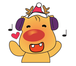 Reindeer in Love sticker #14652485