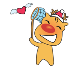 Reindeer in Love sticker #14652486
