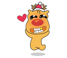 Reindeer in Love sticker #14652488