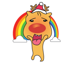 Reindeer in Love sticker #14652491