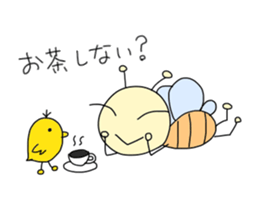 a cute insect sticker #14652503