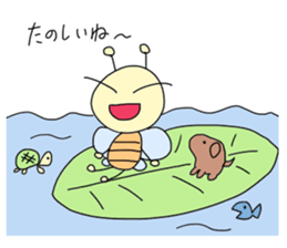 a cute insect sticker #14652505