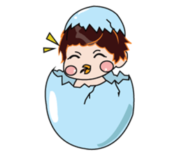 A Boy Loves Green Hat sticker #14652811