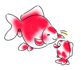 Goldfishes! sticker #14652854
