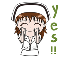 Nid,nurse friendly sticker #14652873