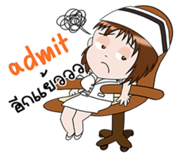 Nid,nurse friendly sticker #14652878