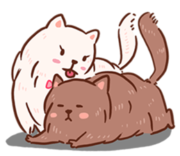 BROWNY AND COTTY sticker #14653347